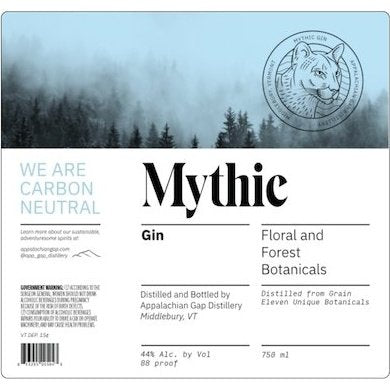 Appalachian Gap Mythic Gin 750mL - ForWhiskeyLovers.com