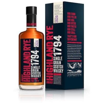 Arbikie 1794 Highland Rye Whisky ? 2021 Release 750mL - ForWhiskeyLovers.com