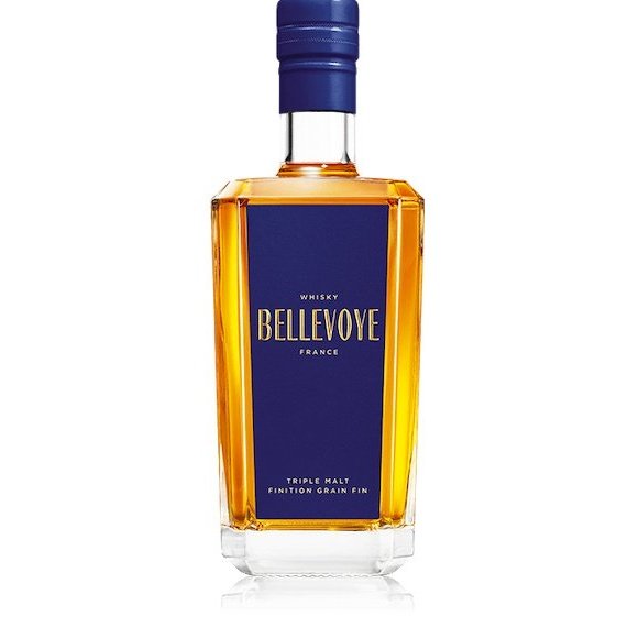 Bellevoye Blue French Grain Finish Triple Malt Whisky 700mL - ForWhiskeyLovers.com