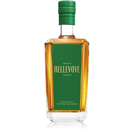 Bellevoye Green Calvados Finish French Whisky 700mL - ForWhiskeyLovers.com