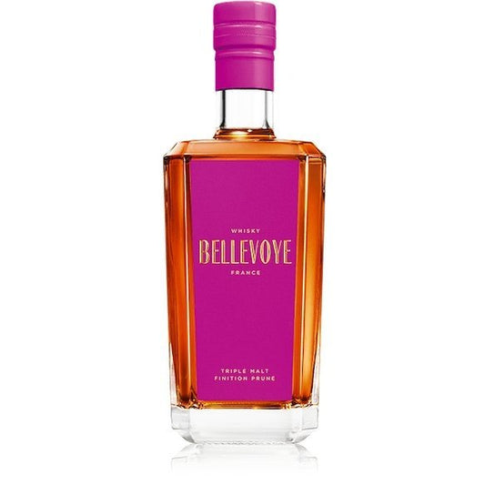 Bellevoye Triple Malt French Whisky Plum Liqueur Finish 700mL - ForWhiskeyLovers.com