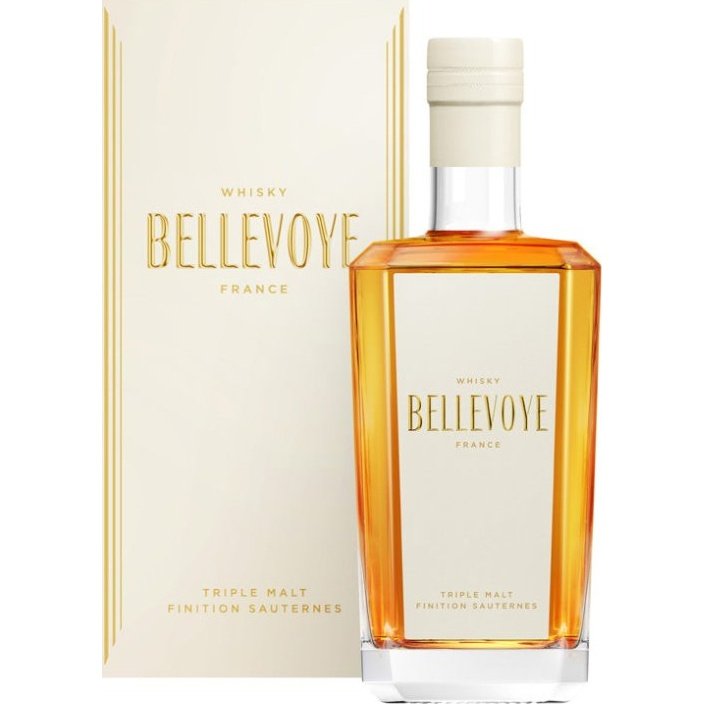 Bellevoye White Sauterne Finish French Triple Malt Whisky 700mL - ForWhiskeyLovers.com
