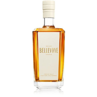 Bellevoye White Sauterne Finish French Triple Malt Whisky 700mL - ForWhiskeyLovers.com