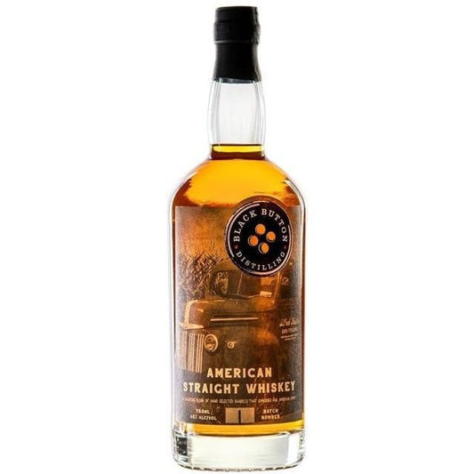 Black Button American Straight Whiskey 750mL - ForWhiskeyLovers.com
