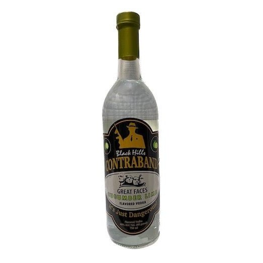 Black Hills Contraband Great Faces Cucumber Lime Vodka 750mL - ForWhiskeyLovers.com