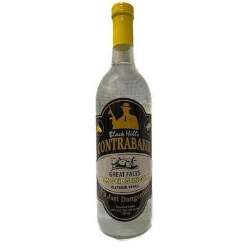 Black Hills Contraband Great Faces Lemon Ginger Vodka 750mL - ForWhiskeyLovers.com