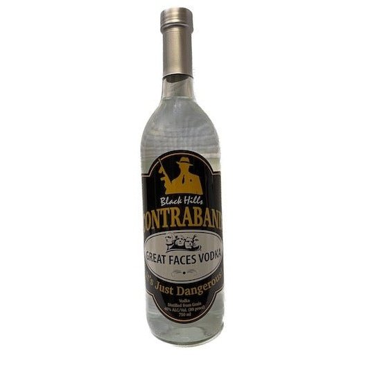 Black Hills Contraband Great Faces Vodka 750mL - ForWhiskeyLovers.com