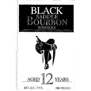 Black Saddle Bourbon 12 Year 750ml - ForWhiskeyLovers.com