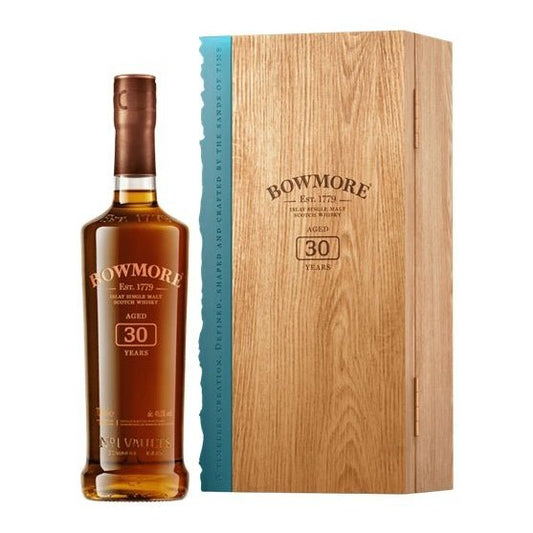 Bowmore 30 Year Old Single Malt Whisky 750mL - ForWhiskeyLovers.com