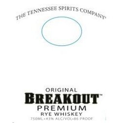 Breakout Rye Whiskey 750ml - ForWhiskeyLovers.com