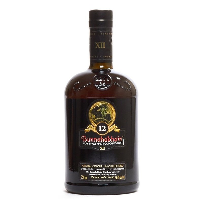 Bunnahabhain 12 Year Old Single Malt Scotch Whisky 750ml - ForWhiskeyLovers.com