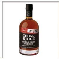 Cedar Ridge Whiskey Single Malt 750ml - ForWhiskeyLovers.com