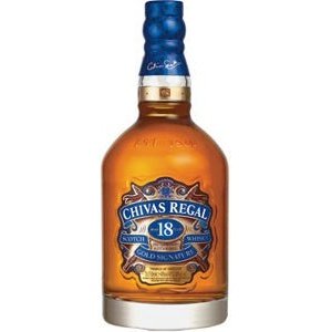 Chivas Regal 18 YO Gold Signature Blended Whisky 750mL - ForWhiskeyLovers.com
