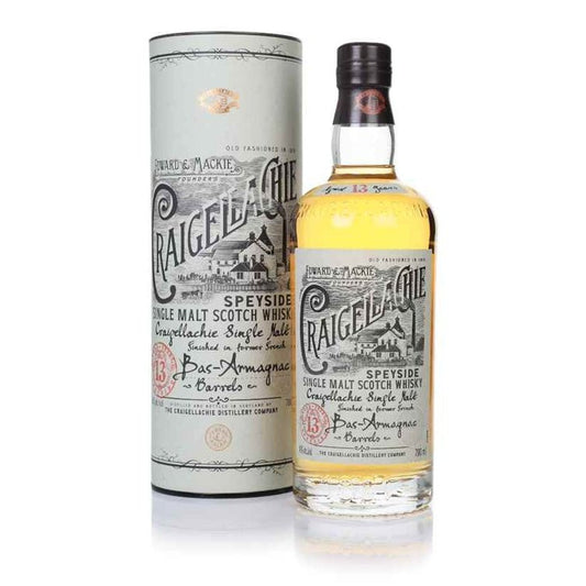 Craigellachie 13 Year Old Bas-Armagnac Cask Finished Single Malt Scotch Whisky 750mL - ForWhiskeyLovers.com