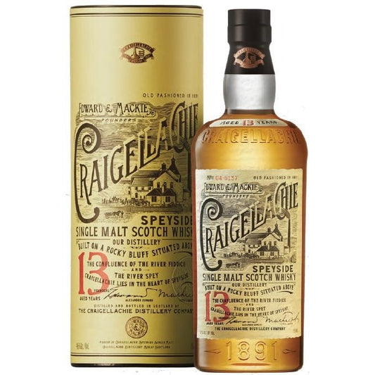 Craigellachie 13 Year Old Speyside Single Malt Scotch Whisky 750mL - ForWhiskeyLovers.com