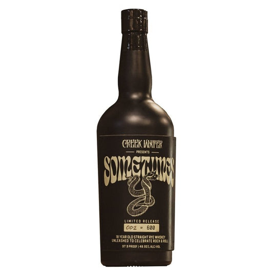 Creek Water Sometimes Y 18 Year Old Rye Whiskey 750mL - ForWhiskeyLovers.com