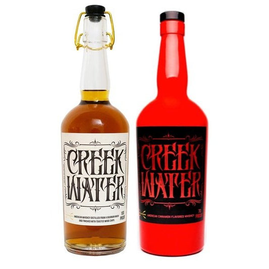Creek Water Whiskey Combo 2X750mL - ForWhiskeyLovers.com