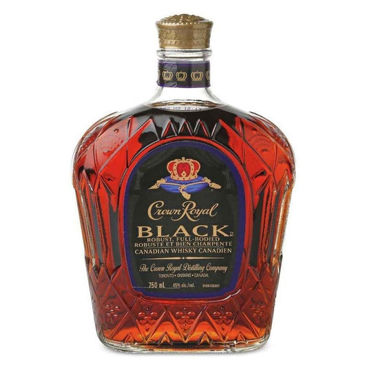 Crown Royal Canadian Whisky Black 750ml - ForWhiskeyLovers.com