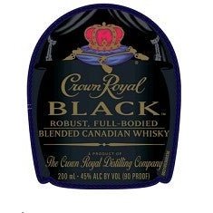 Crown Royal Canadian Whisky Black 750ml - ForWhiskeyLovers.com