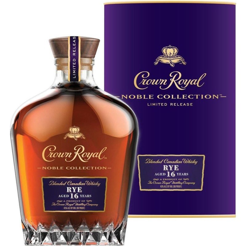 Crown Royal Canadian Whisky Noble Collection 16 Year Old Rye Whisky 750mL - ForWhiskeyLovers.com