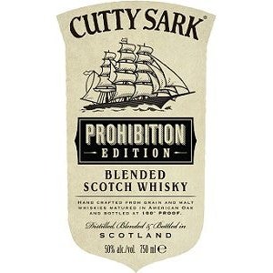 Cutty Sark Scotch Prohibition Edition 750ml - ForWhiskeyLovers.com