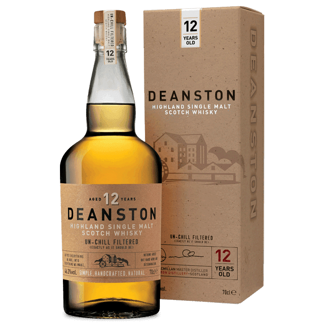 Deanston 12Year Old Highland Single Malt Whisky 750mL - ForWhiskeyLovers.com