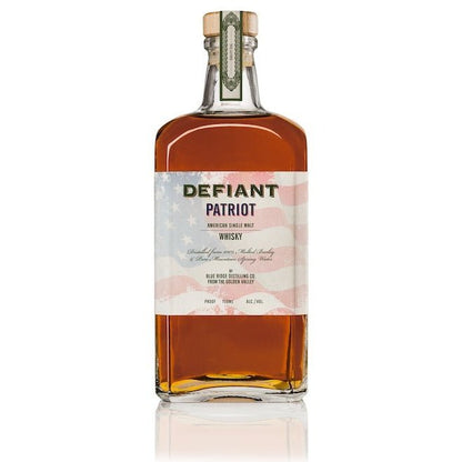 Defiant Patriot Cask Strength American Single Malt Whisky 750mL - ForWhiskeyLovers.com