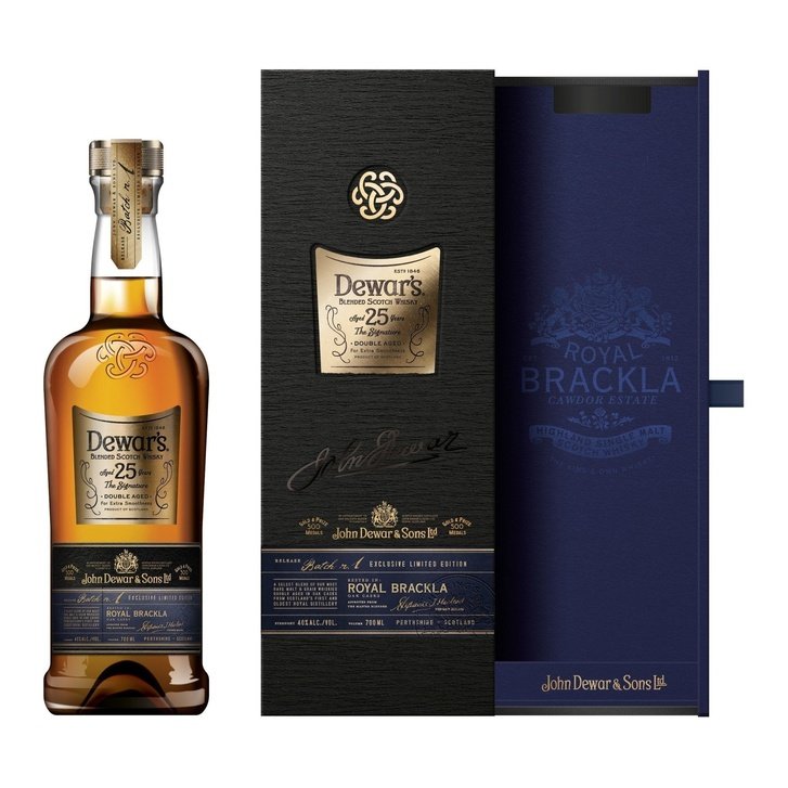 Dewar's 25 Year Old The Signature Blended Scotch Whisky 750mL - ForWhiskeyLovers.com