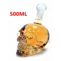 Double Skull Transparent Glass - ForWhiskeyLovers.com