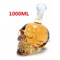 Double Skull Transparent Glass - ForWhiskeyLovers.com