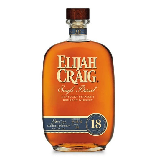 Elijah Craig 18 YO Single Barrel Bourbon 750mL - ForWhiskeyLovers.com