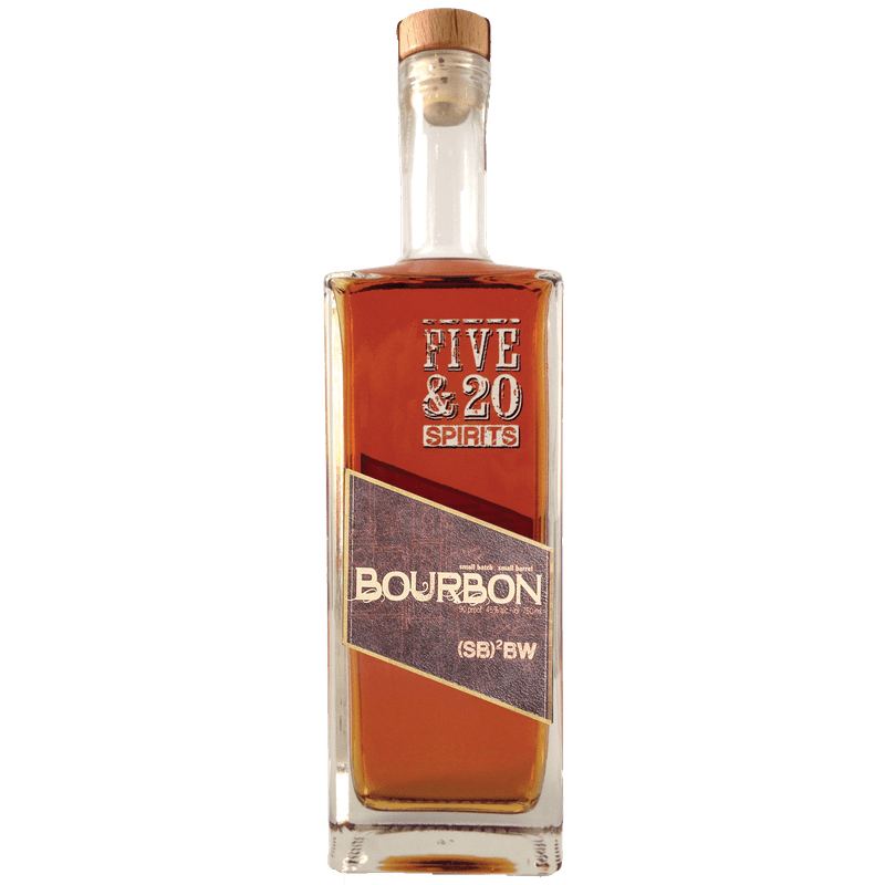 Five & 20 Straight Bourbon Whiskey 750mL - ForWhiskeyLovers.com