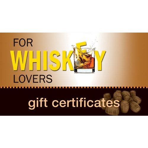 ForWhiskeyLovers Gift Certificate - ForWhiskeyLovers.com