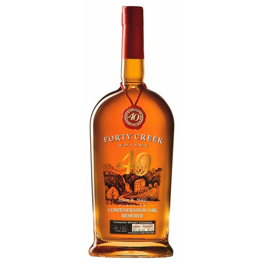 Forty Creek Confederate Oak Reserve Canadian Whisky 750ML - ForWhiskeyLovers.com