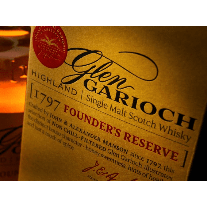 Glen Garioch 1797 Founders Reserve Single Malt Whisky 750mL - ForWhiskeyLovers.com