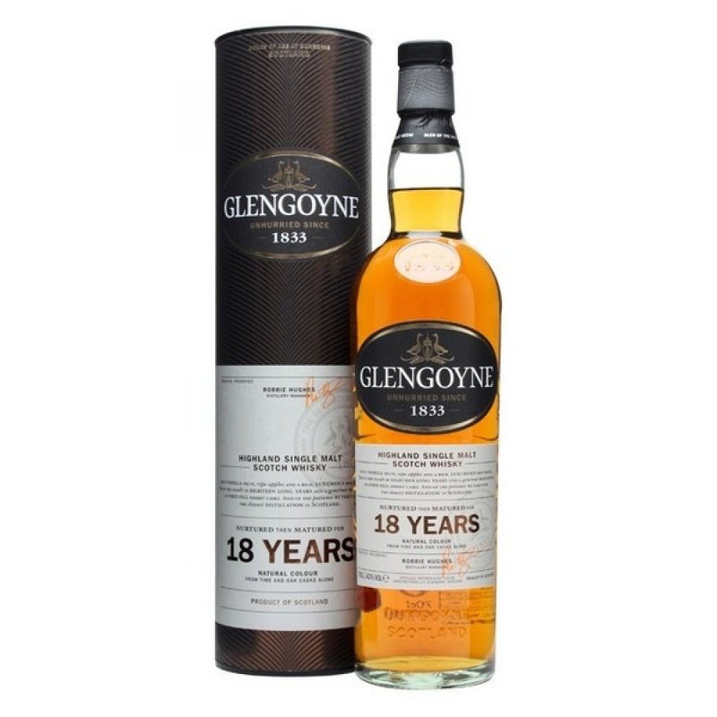 Glengoyne 18 Year Old Single Malt Whisky 750ml - ForWhiskeyLovers.com