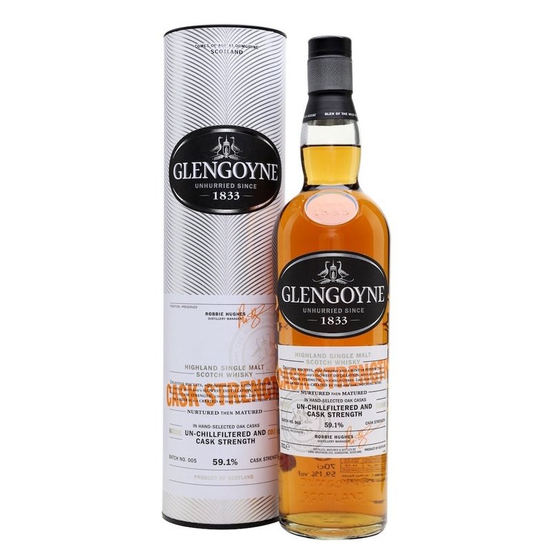 Glengoyne Cask Strength Single Malt Whisky 750ml - ForWhiskeyLovers.com
