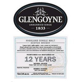 Glengoyne Scotch Single Malt 12 Year 750ml - ForWhiskeyLovers.com