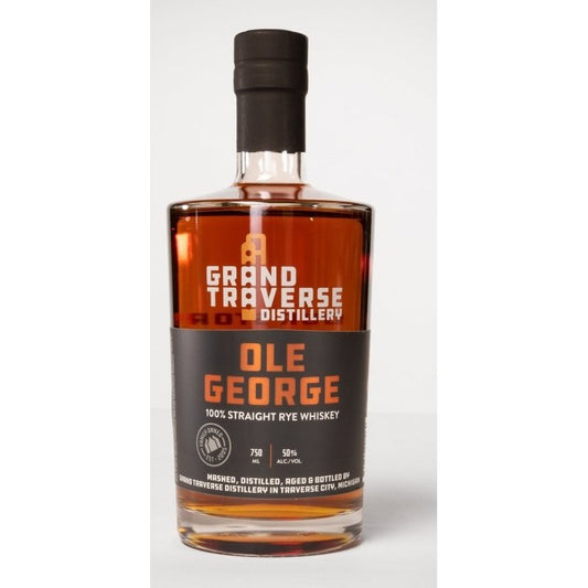 Grand Traverse Ole George Rye Whiskey 750mL - ForWhiskeyLovers.com