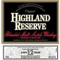 Highland Reserve Scotch 12 Year 750ml - ForWhiskeyLovers.com