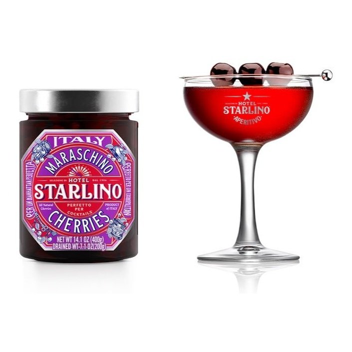 Hotel Starlino Maraschino Cocktail Cherries - ForWhiskeyLovers.com