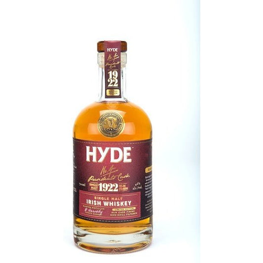 Hyde No. 4 Presidents Cask 6YO Rum Cask Finish Single Malt Irish Whiskey 750mL - ForWhiskeyLovers.com
