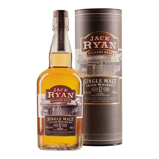 Jack Ryan 12 Year Old Beggars Bush Irish Single Malt Whiskey 750mL - ForWhiskeyLovers.com