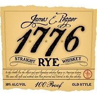 James E. Pepper 1776 100 Proof Rye Whiskey 750ml - ForWhiskeyLovers.com
