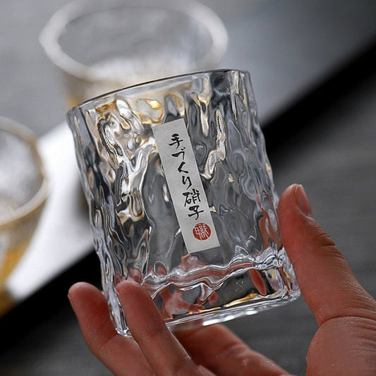 Japanese Hammered Spirits Glass - ForWhiskeyLovers.com