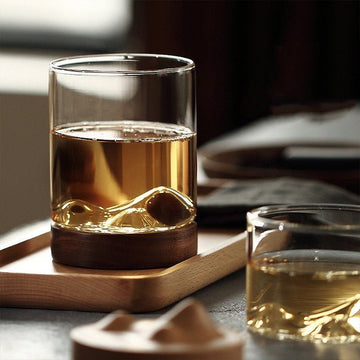 Japanese style Transparent Glass Spirits Cup - ForWhiskeyLovers.com