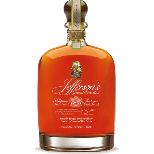 Jefferson's Suduiraut Sauterne Finish Bourbon 750mL - ForWhiskeyLovers.com