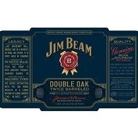 Jim Beam Bourbon Double Oak 750ml - ForWhiskeyLovers.com