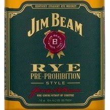 Jim Beam Rye Pre-Prohibition Style 750ml - ForWhiskeyLovers.com