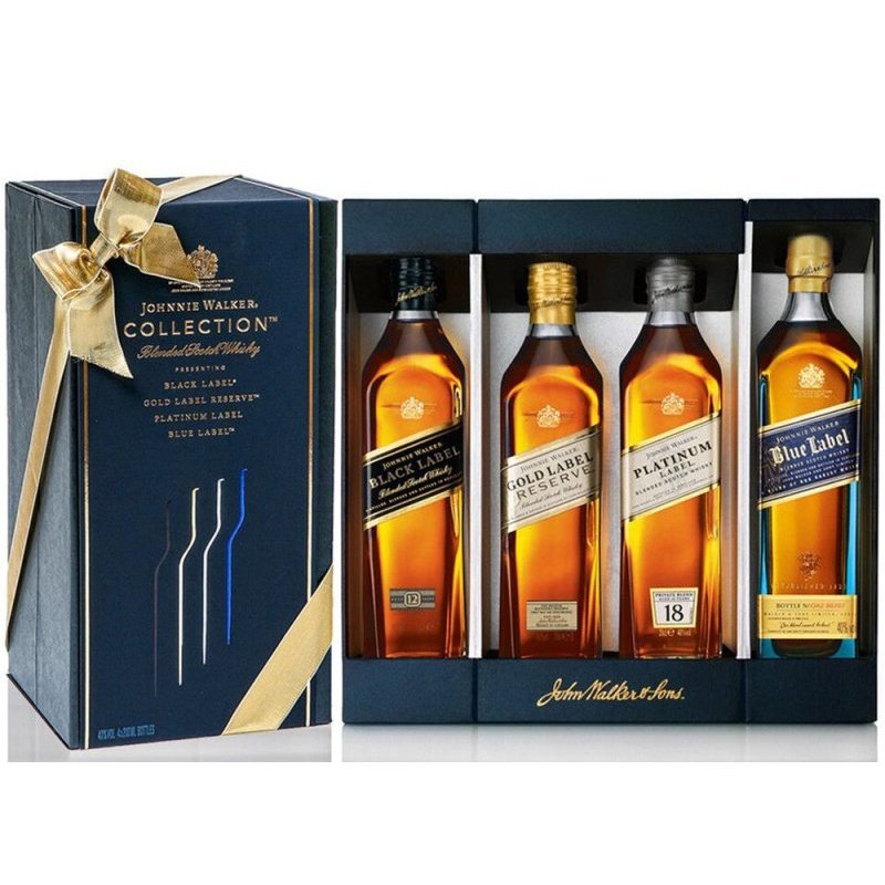 Johnnie Walker The Collection 4x 200ml - ForWhiskeyLovers.com